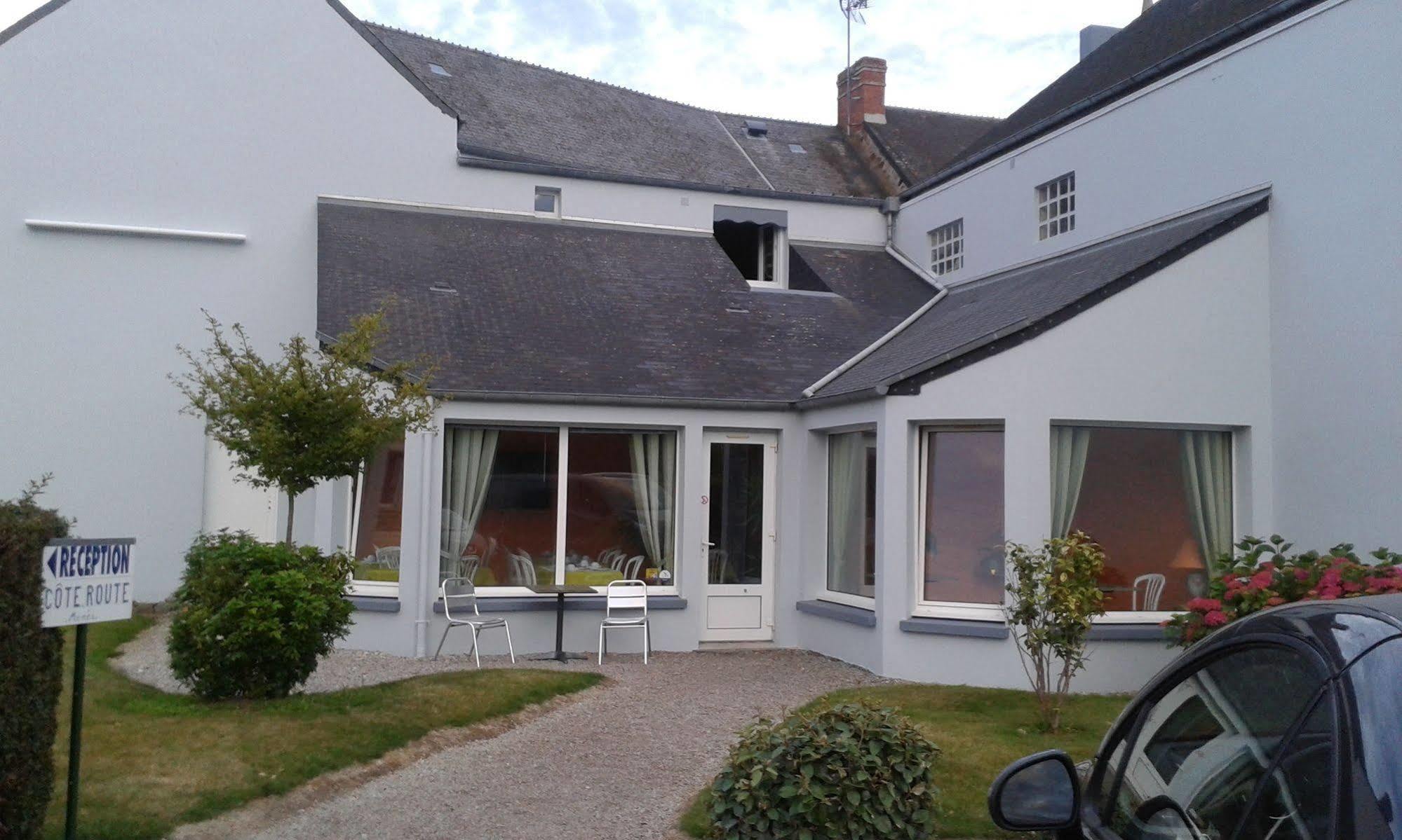 Hotel au Moyne De Saire Réville Buitenkant foto
